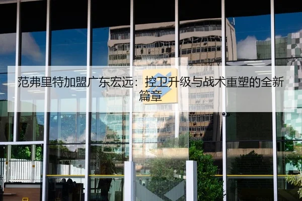 范弗里特加盟广东宏远：控卫升级与战术重塑的全新篇章